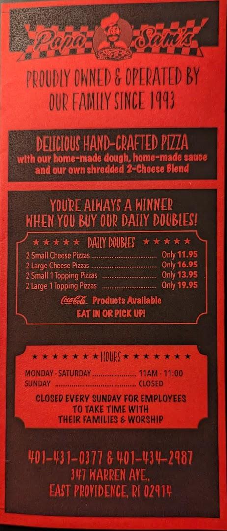 Papa Sam's Pizza